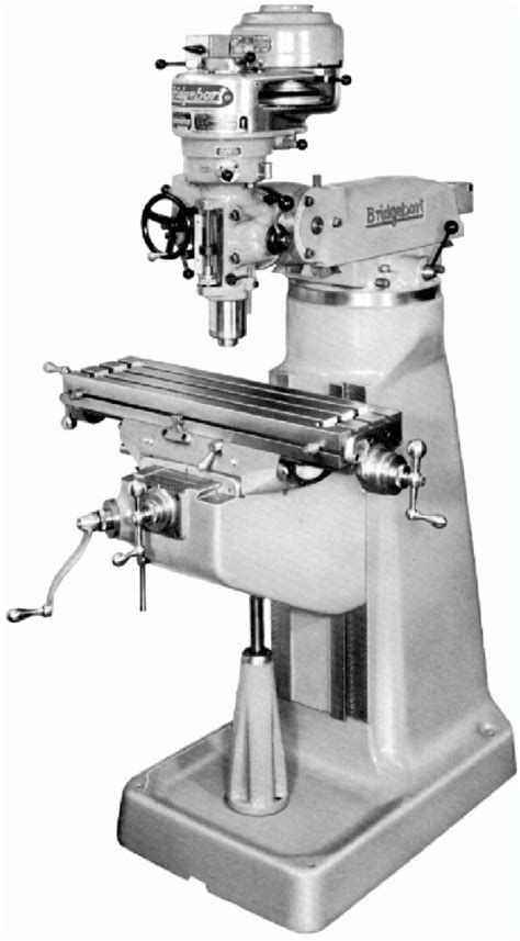 bridgeport milling machine parts
